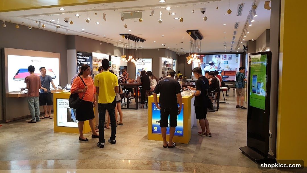 Electronics Store Interior