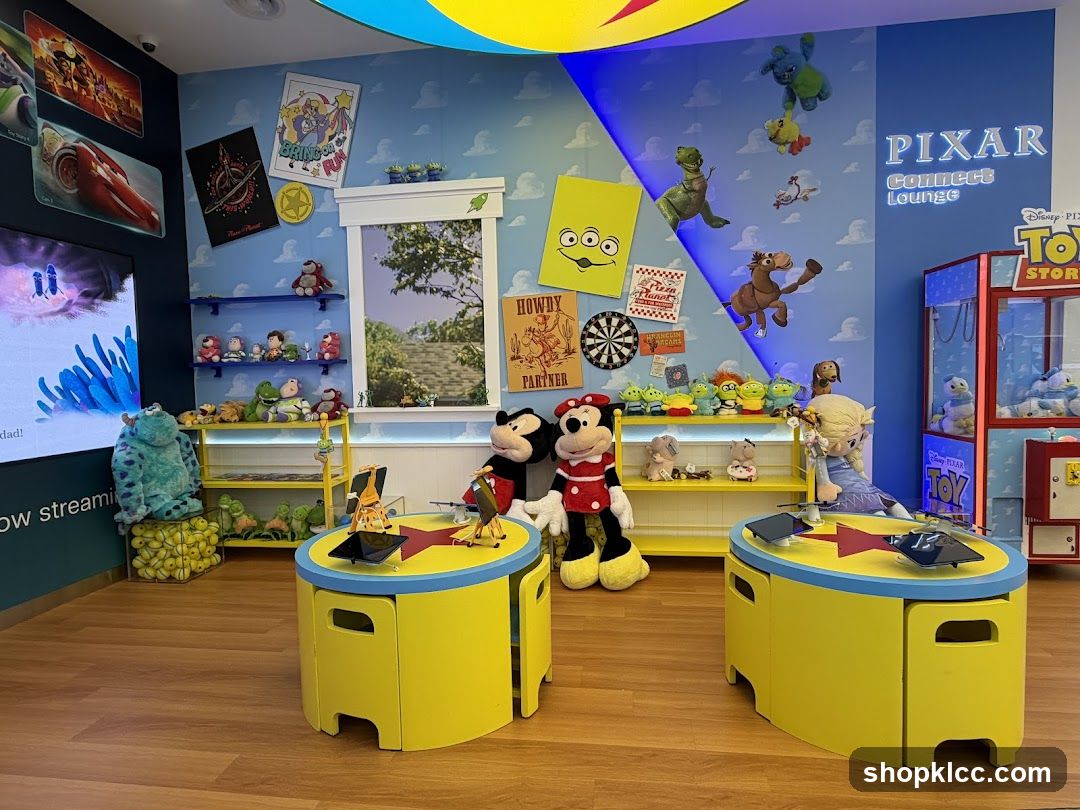 Pixar Connect Lounge