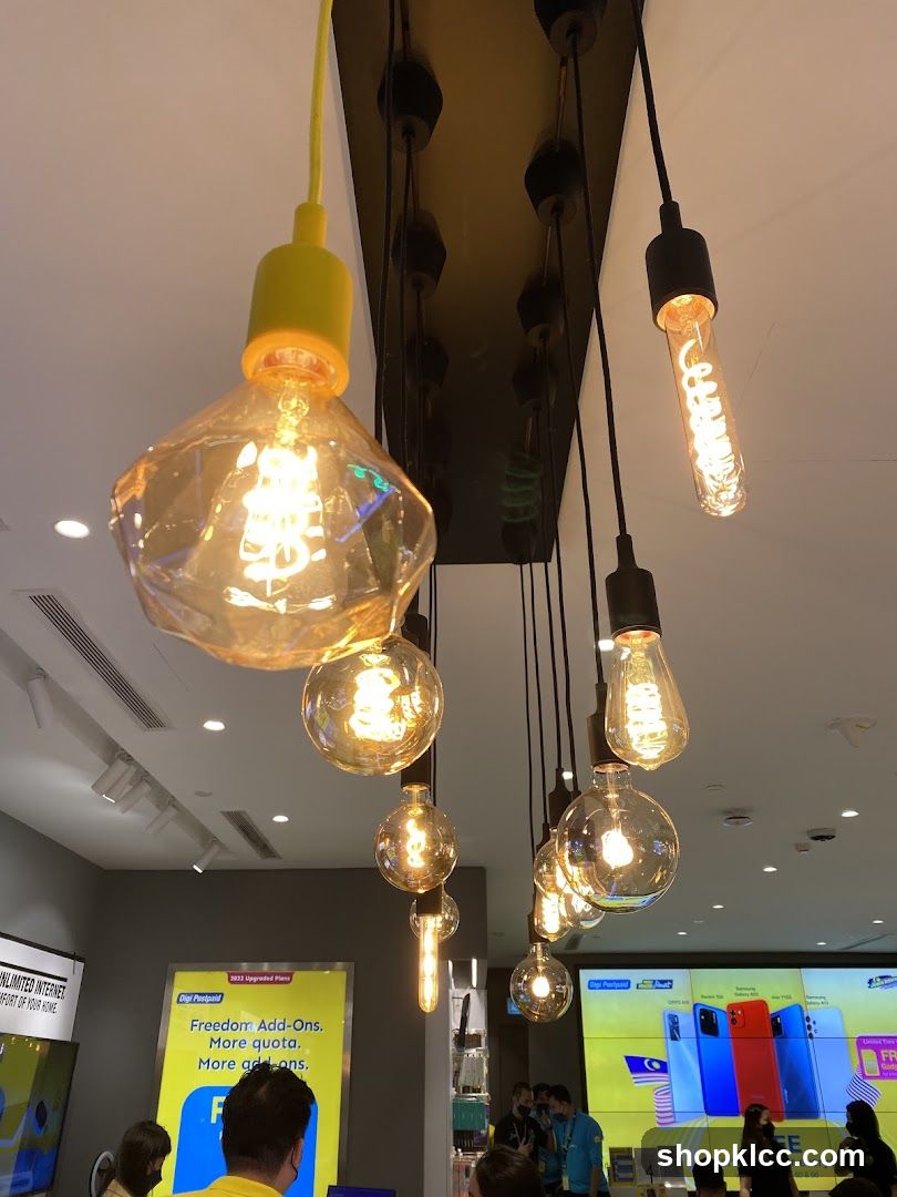 Interior lighting and promotional displays