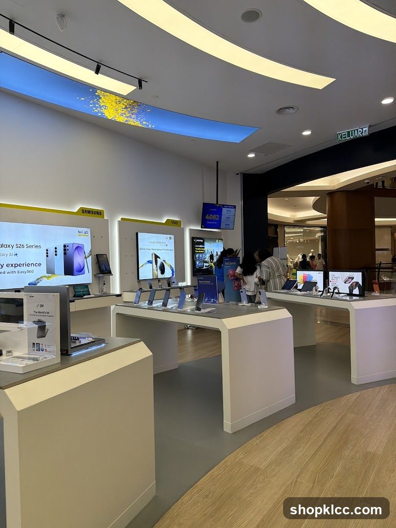 Electronics Store Display
