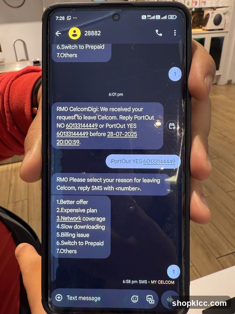 Text Message Conversation