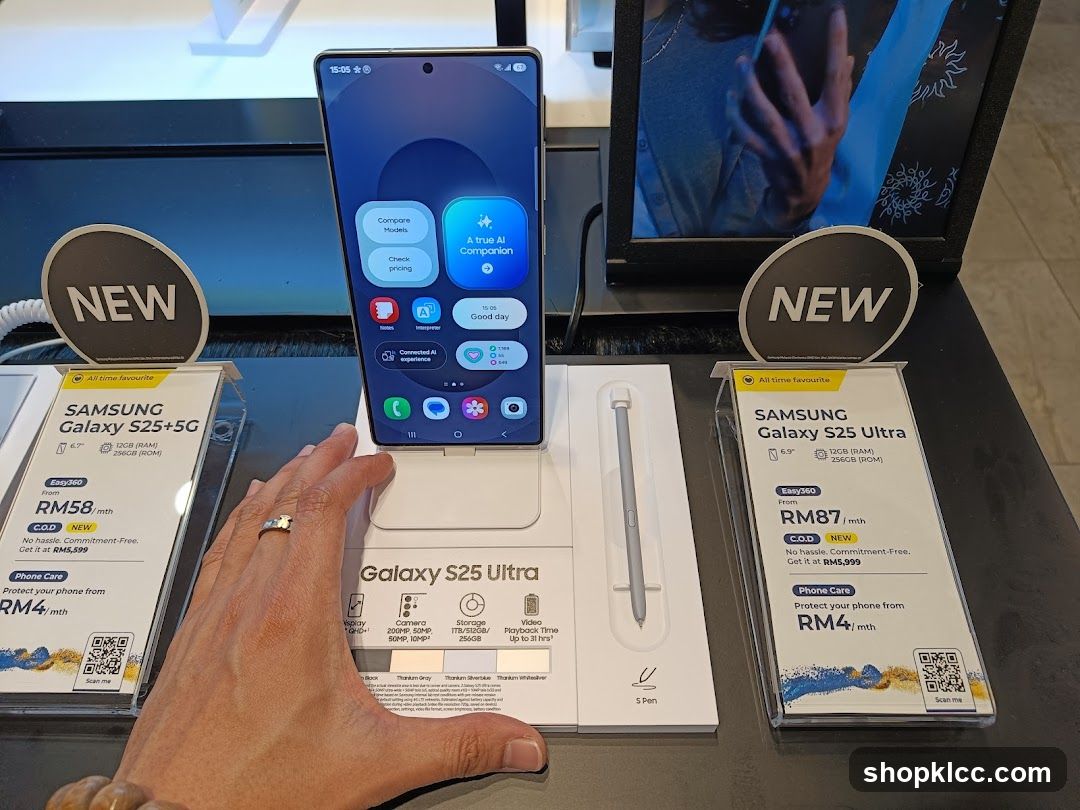 Samsung Galaxy S25 Series Display