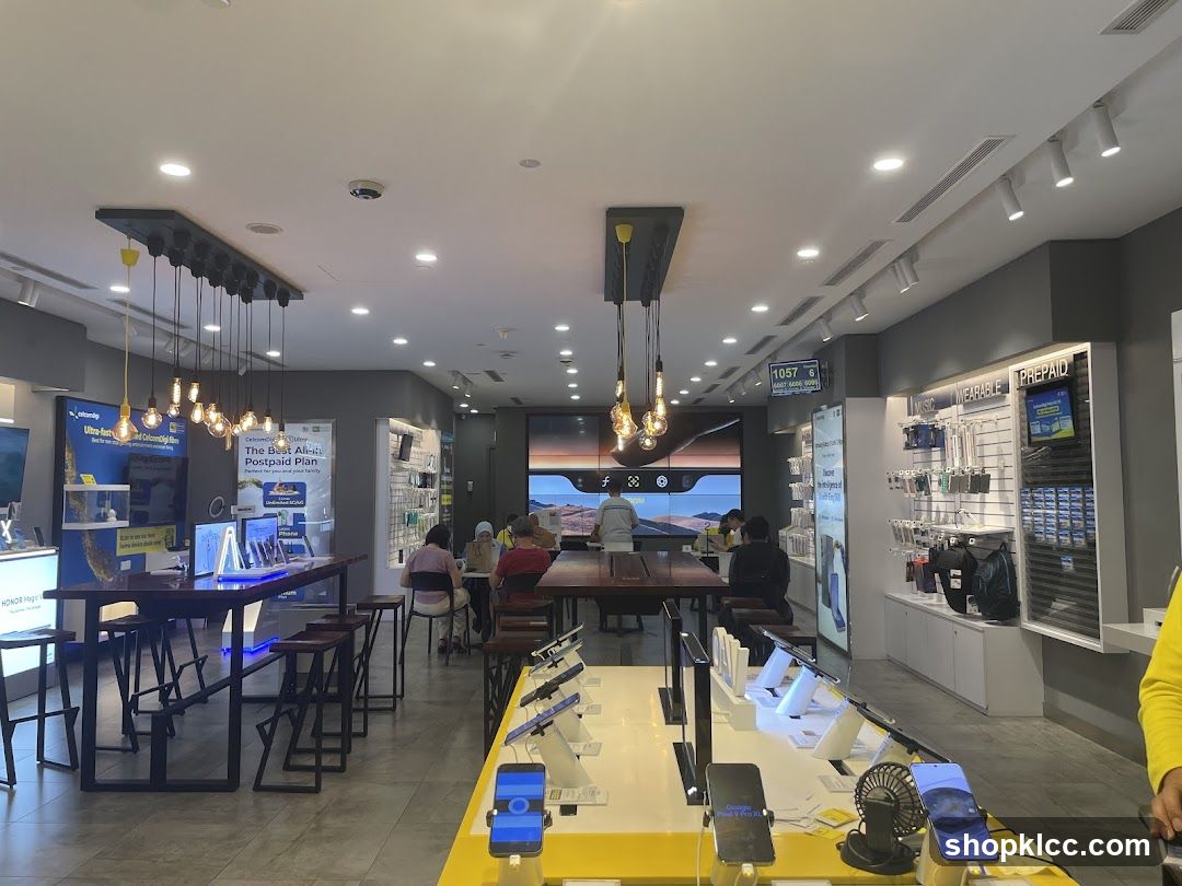 Electronics Store Interior