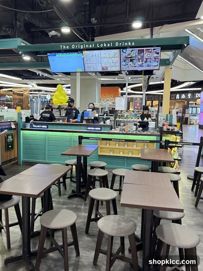 Food Stall with Seating