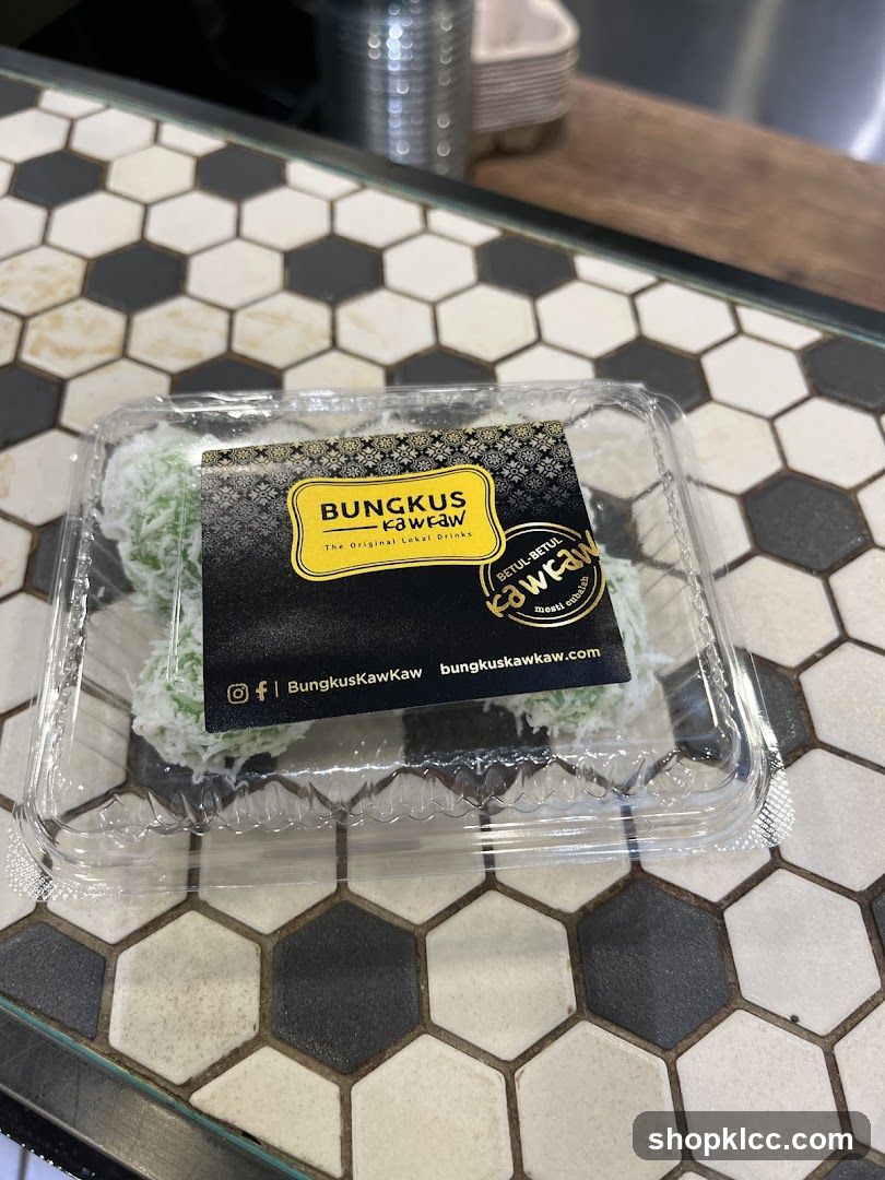 Dessert in a plastic container
