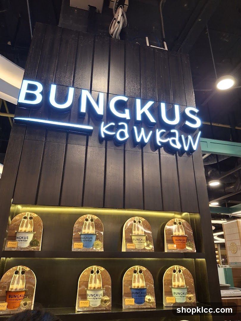 BUNGKUS kawraw display