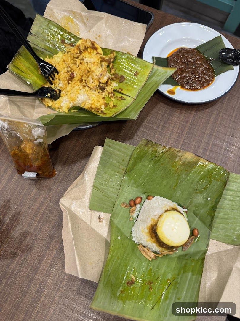 Nasi Lemak Dishes