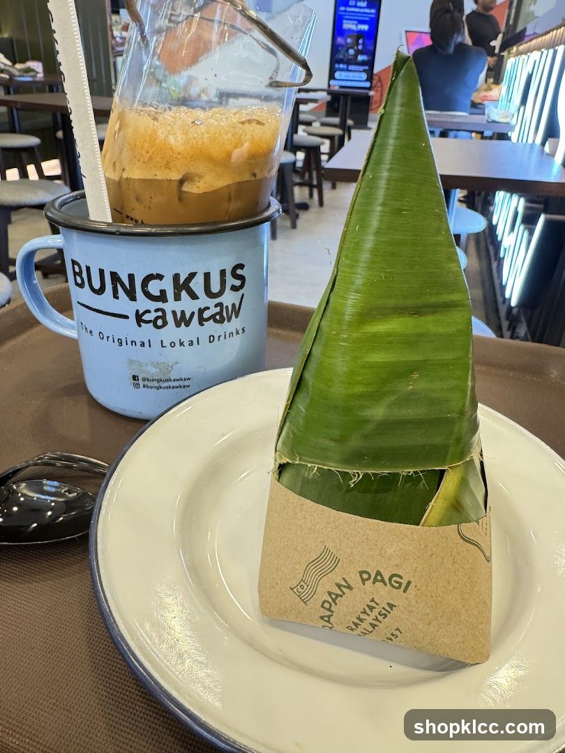 Nasi Lemak and Drink
