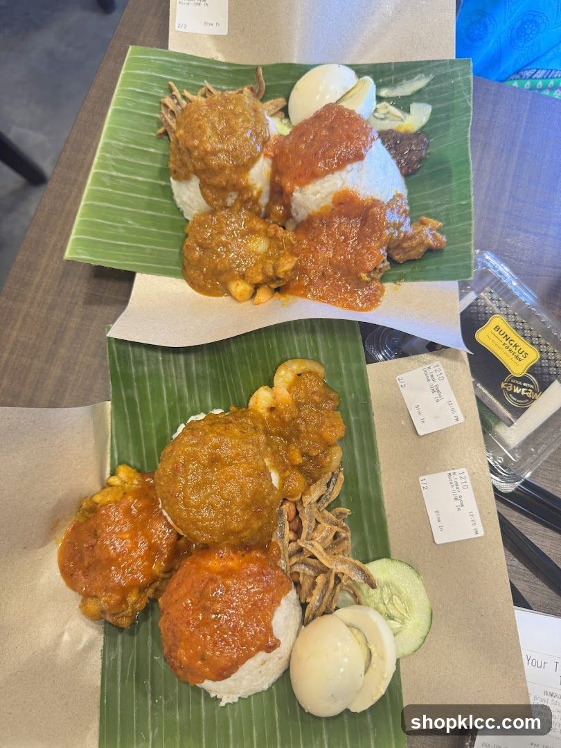 Nasi Lemak Dishes