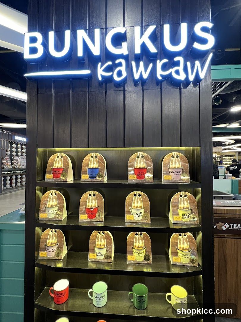 BUNGKUS KAWKAW Display