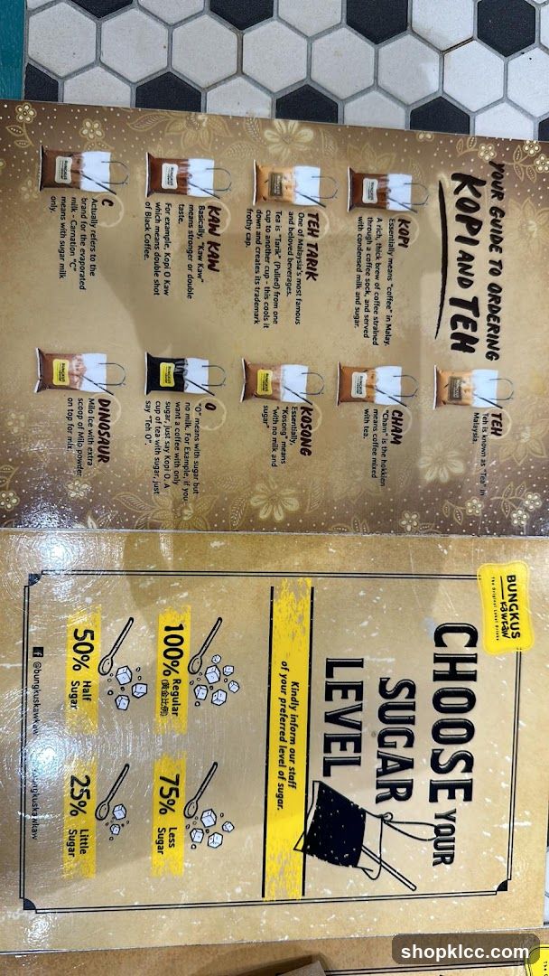 Your Guide to Ordering Kopi and Teh