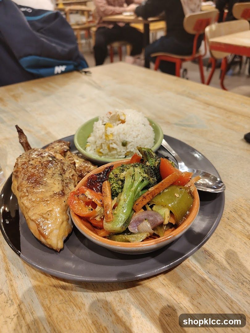 Chicken with Rice and Vegetables