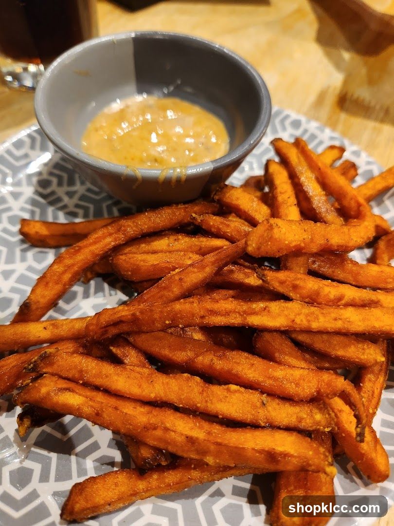 Sweet Potato Fries with Dip