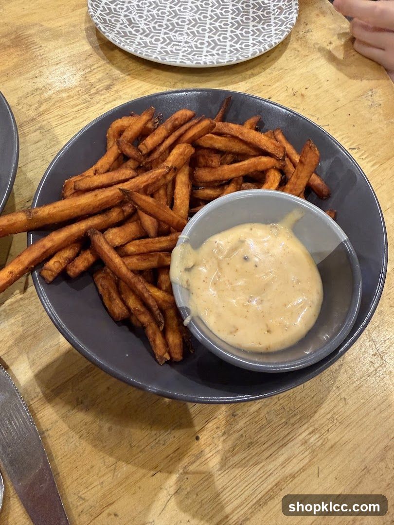 Sweet Potato Fries with Dip