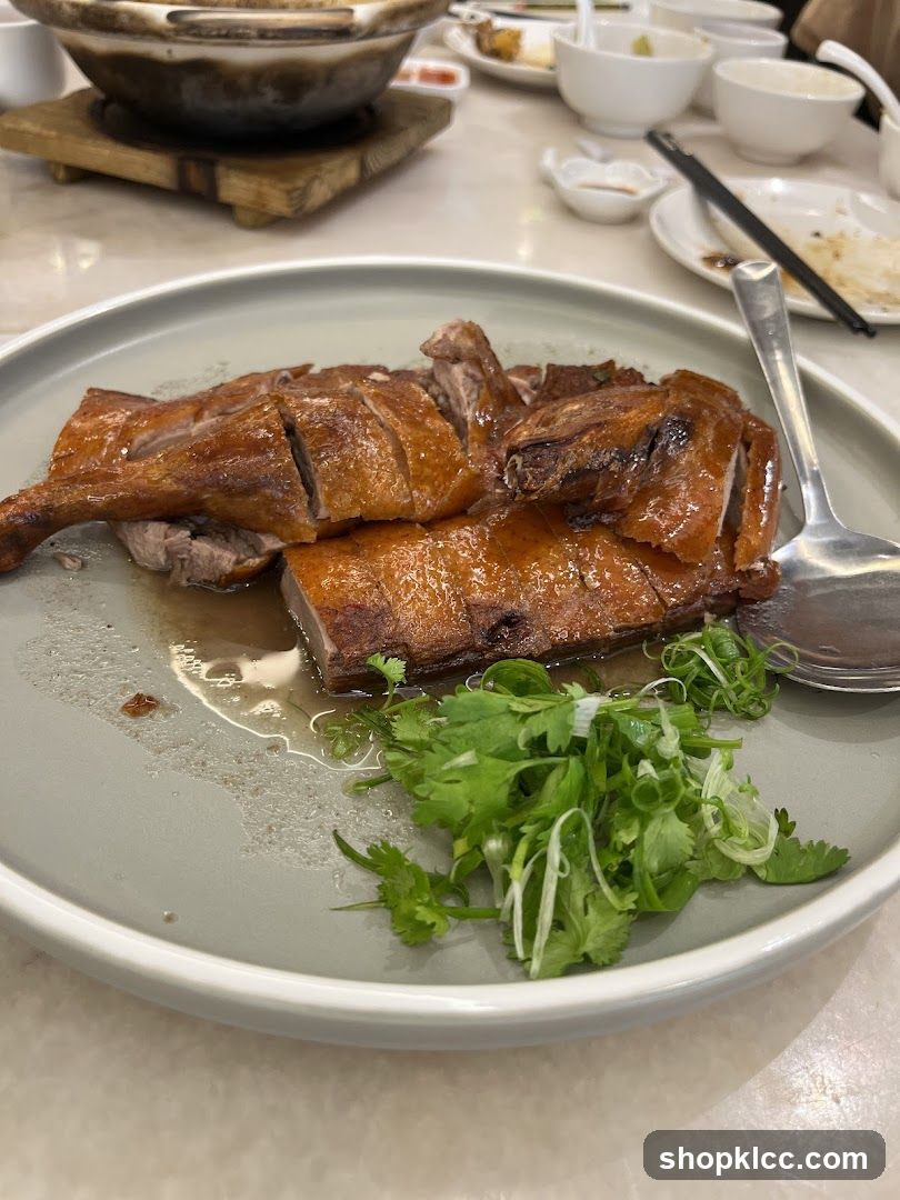 Roast Duck Dish