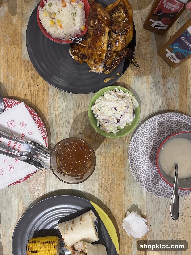 Meal with Chicken and Sides