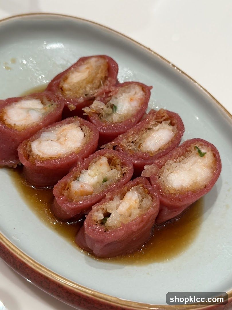 Shrimp Rolls in Sauce