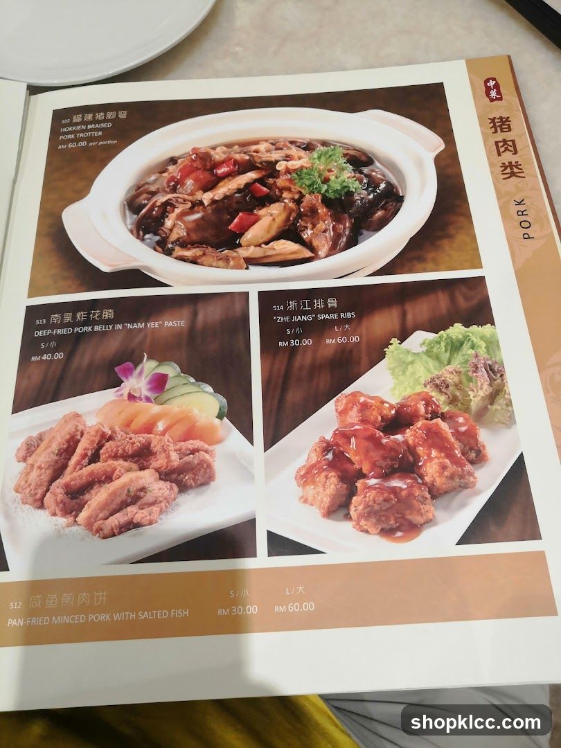 Pork Dishes