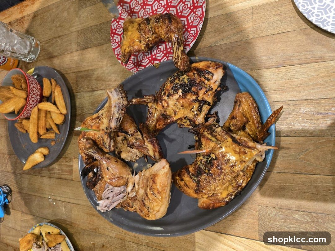Grilled Chicken and Fries