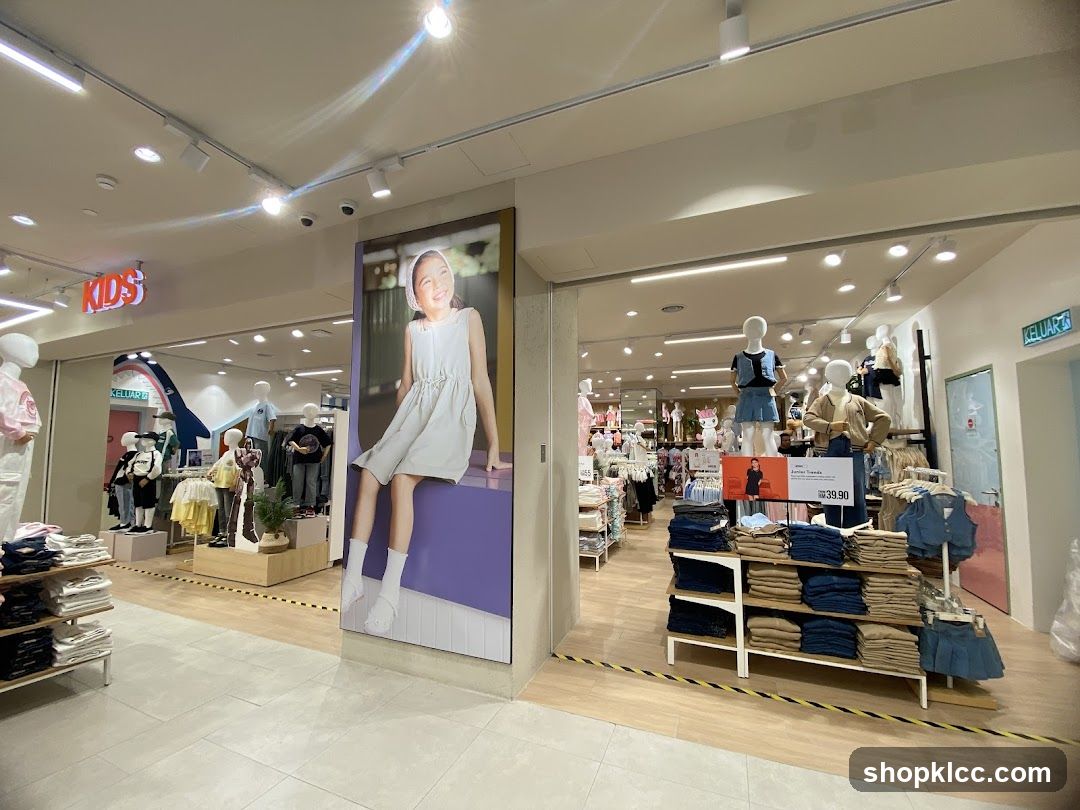 Kids Clothing Store Interior