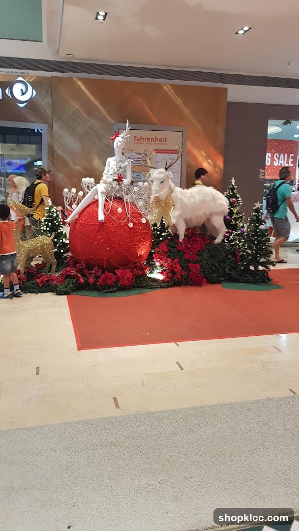 Christmas Display with Mannequin and Reindeer
