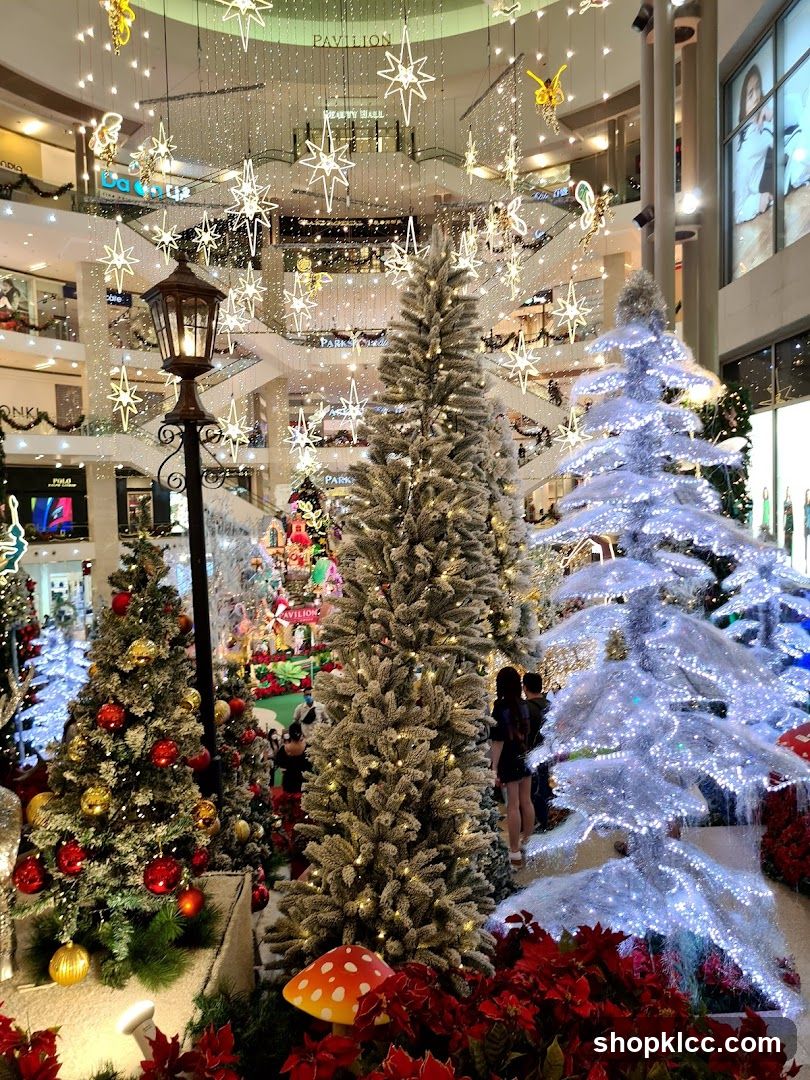 Christmas Decorations in a Mall
