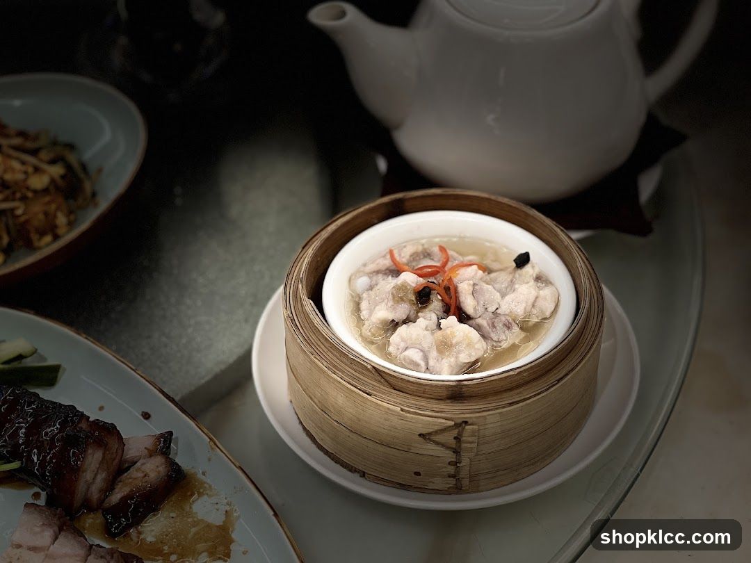 Steamed Pork Ribs with Black Bean Sauce
