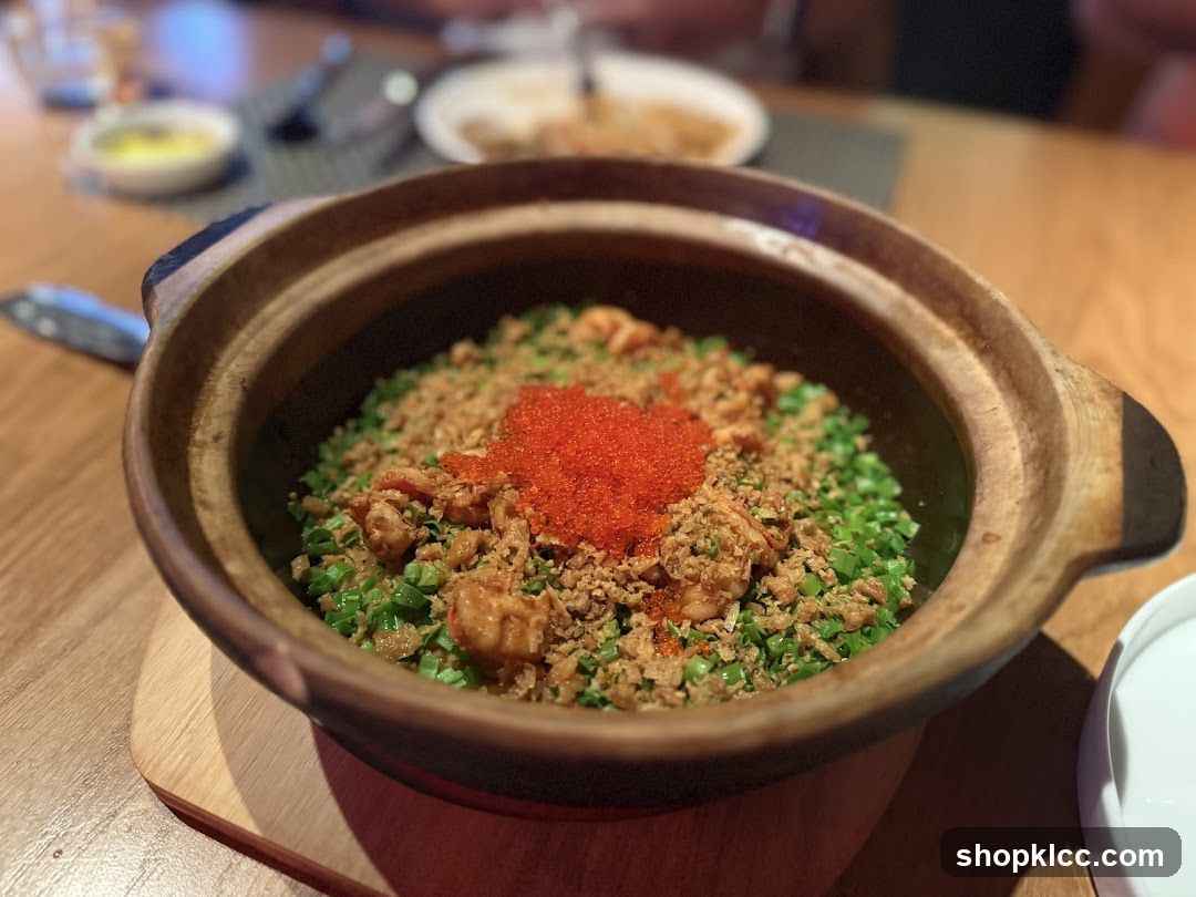 Clay Pot Dish with Toppings