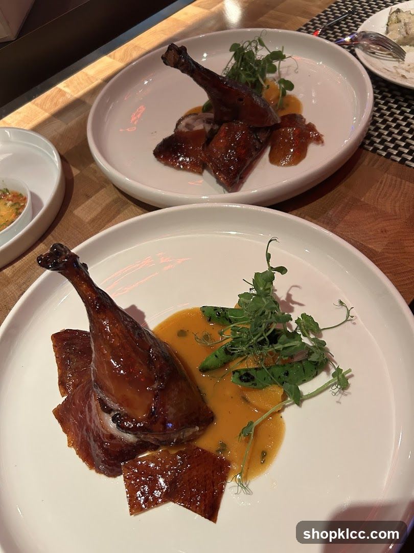 Peking Duck Dish