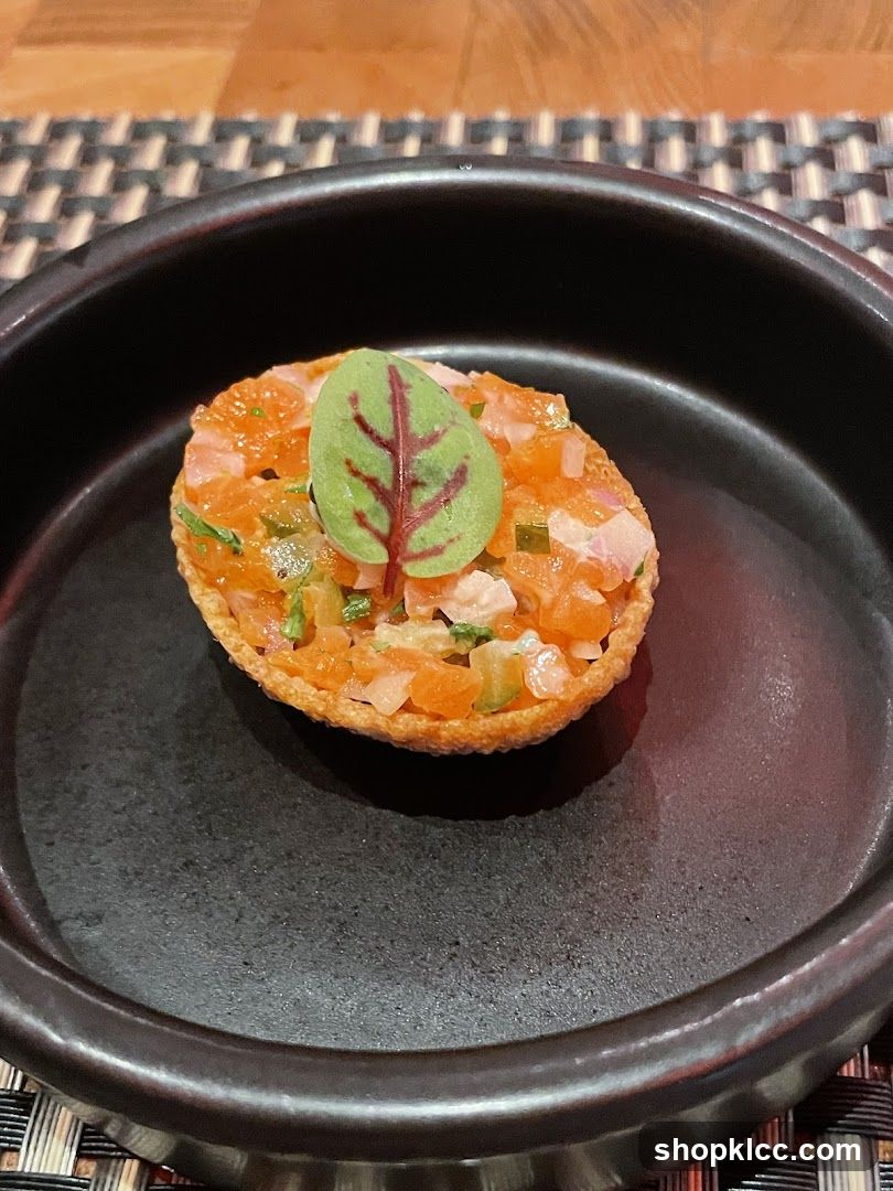 Salmon Tartare Bite