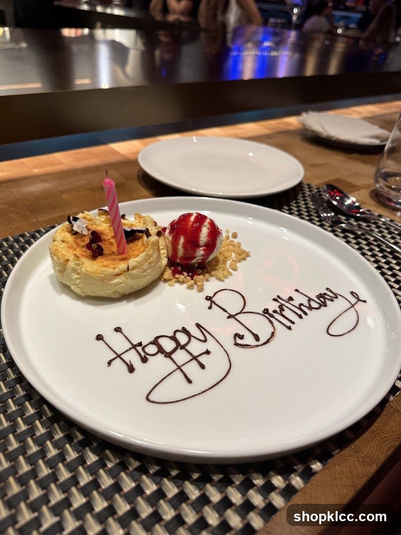 Birthday Dessert