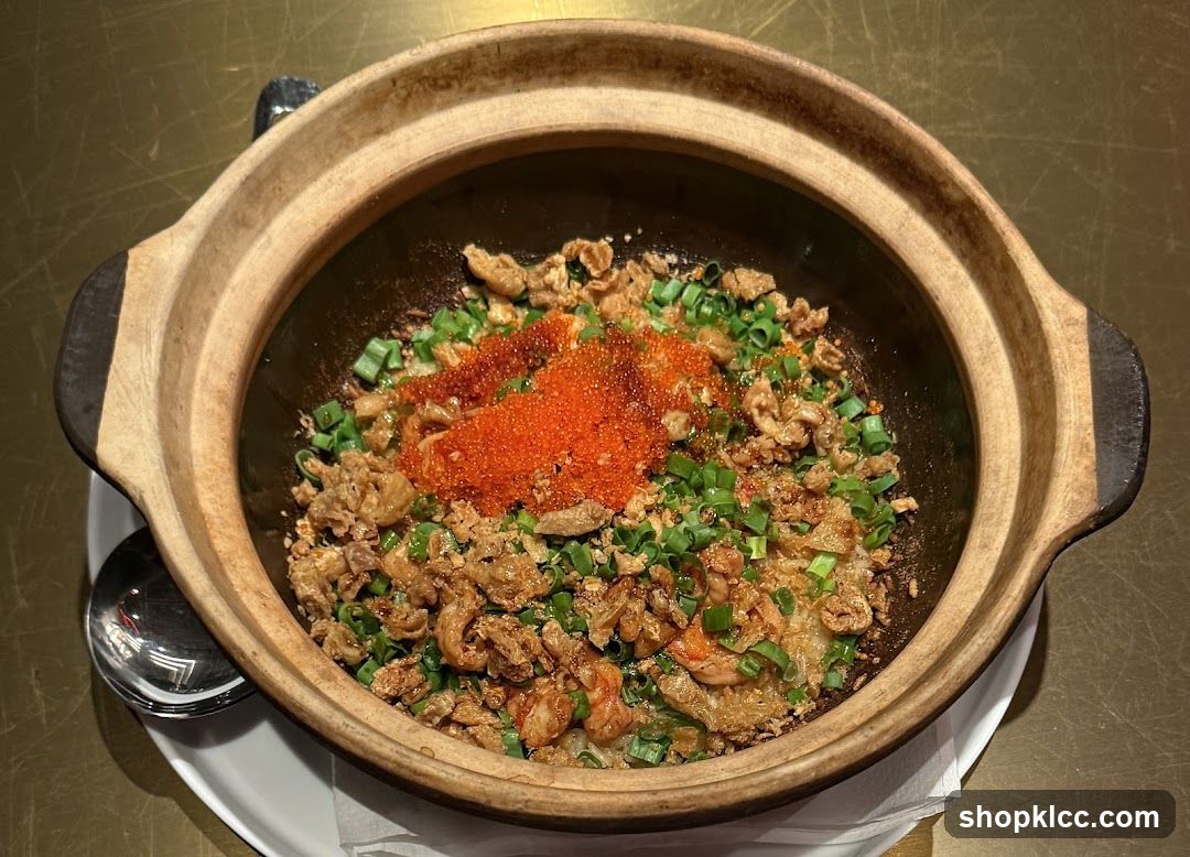 Clay Pot Rice with Shrimp and Roe