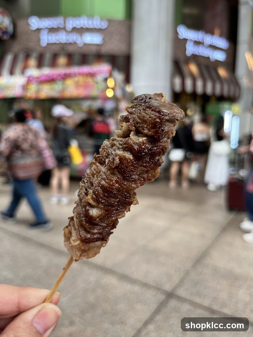 Grilled Meat Skewer