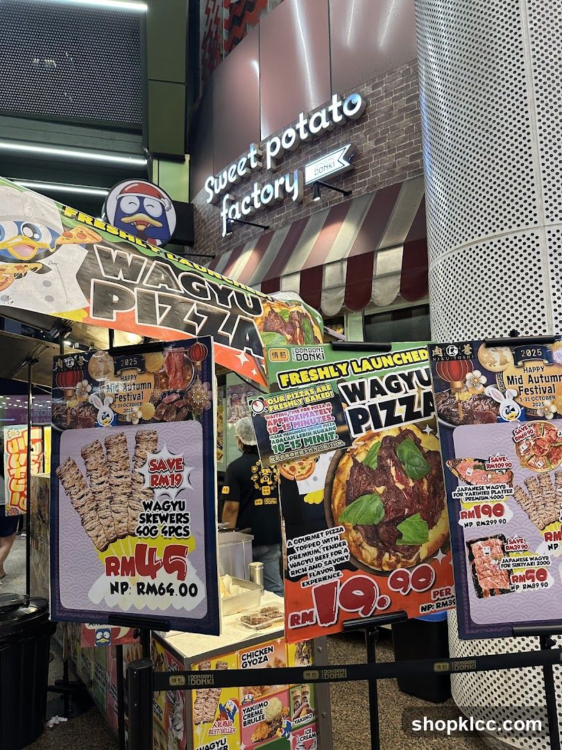 Sweet Potato Factory Donki Food Stall