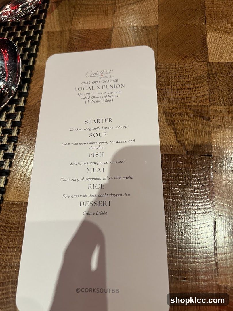 LOCAL X FUSION OMAKASE