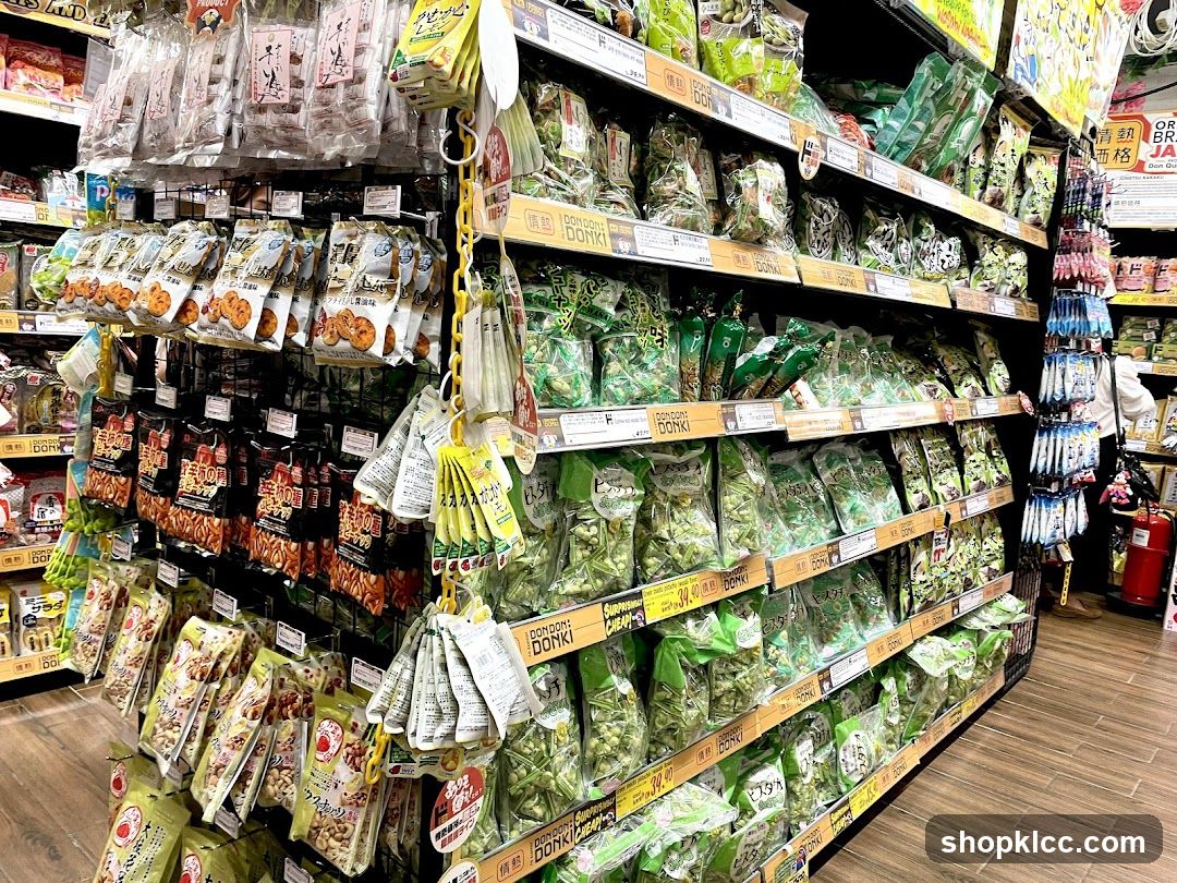 Snack Aisle in a Store