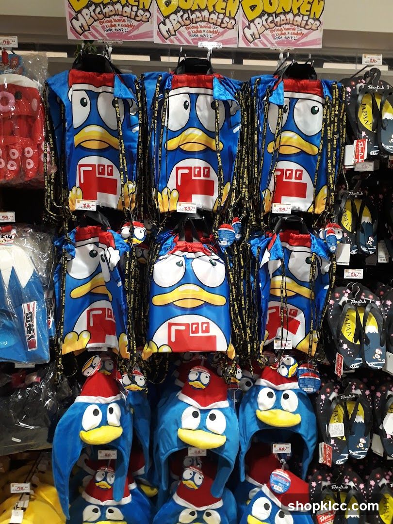 Don Quijote Merchandise Display