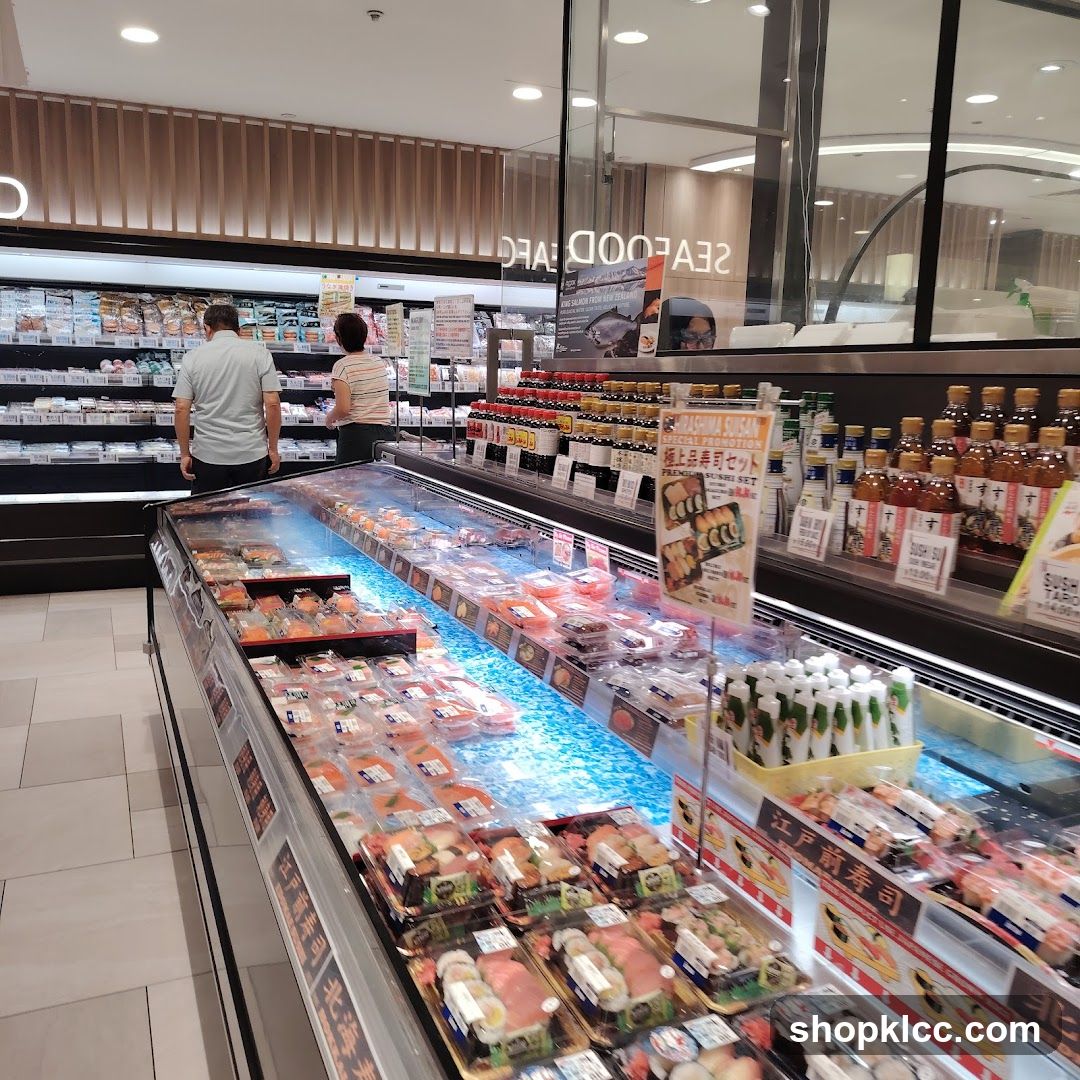 Supermarket Seafood Section