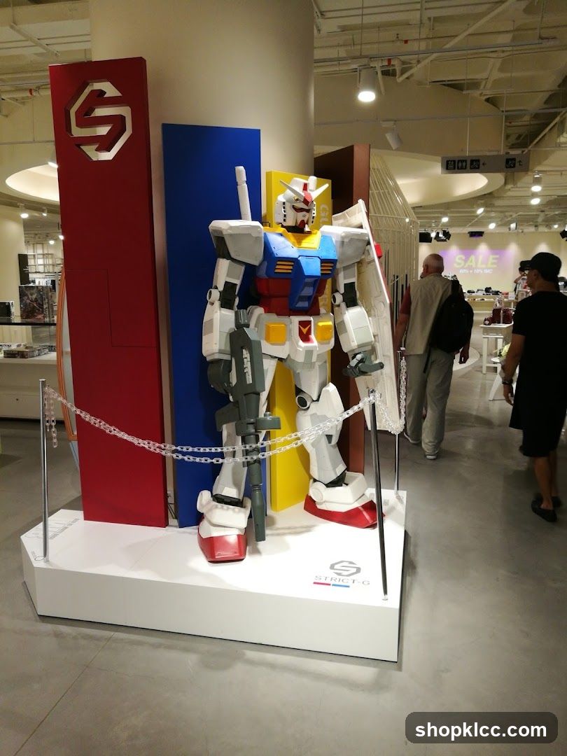 Gundam Statue Display