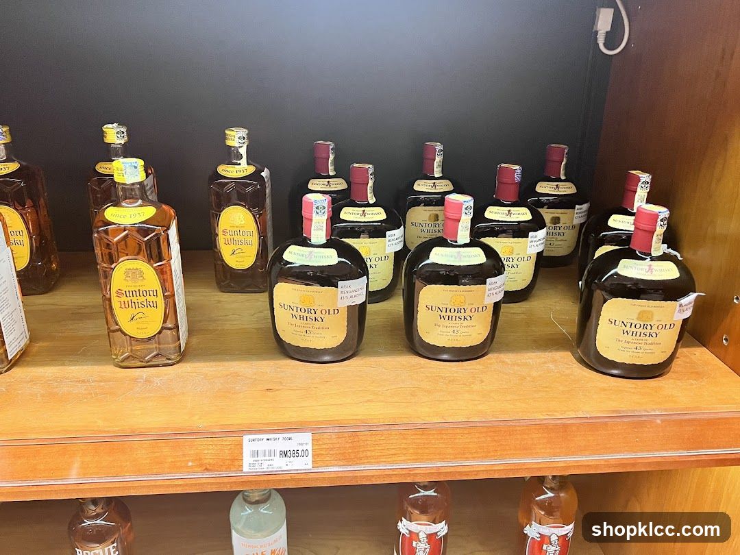 Suntory Whisky Display