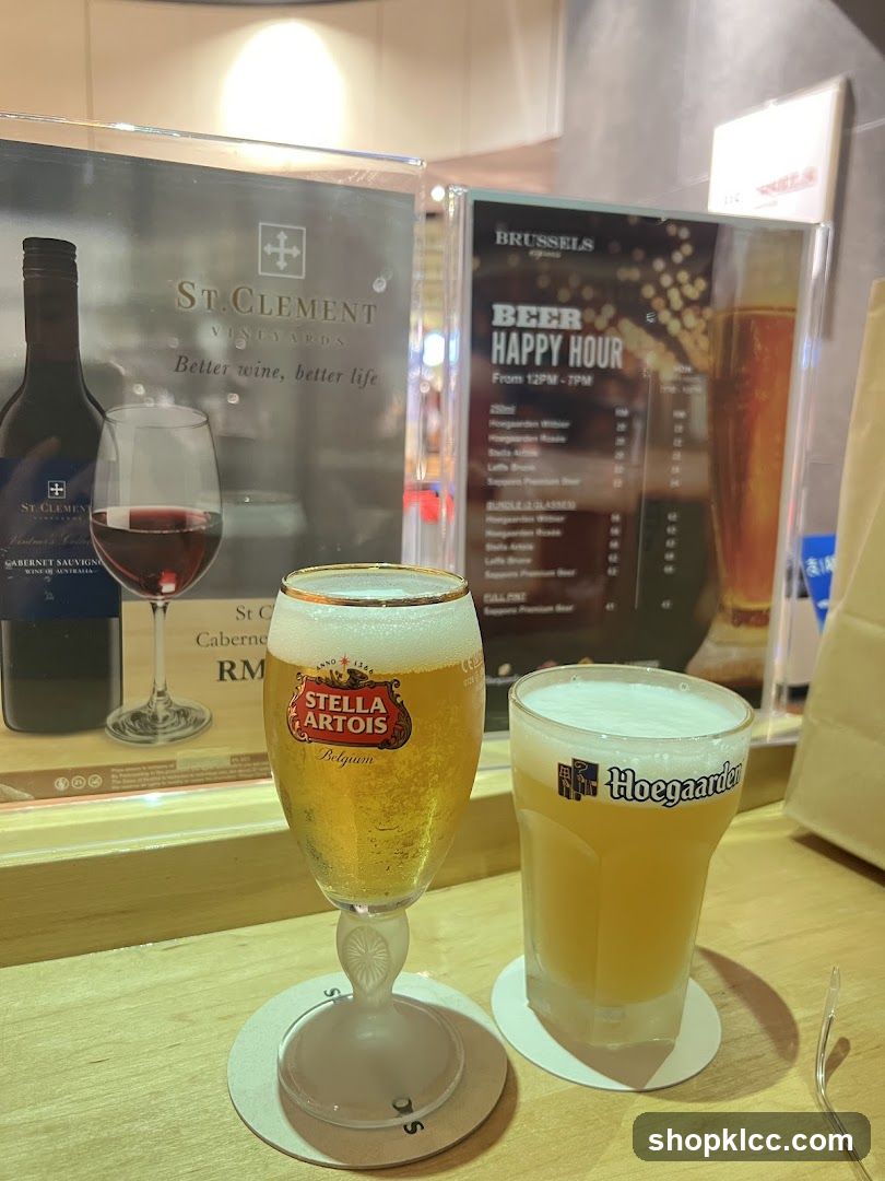 Beer and Wine Display