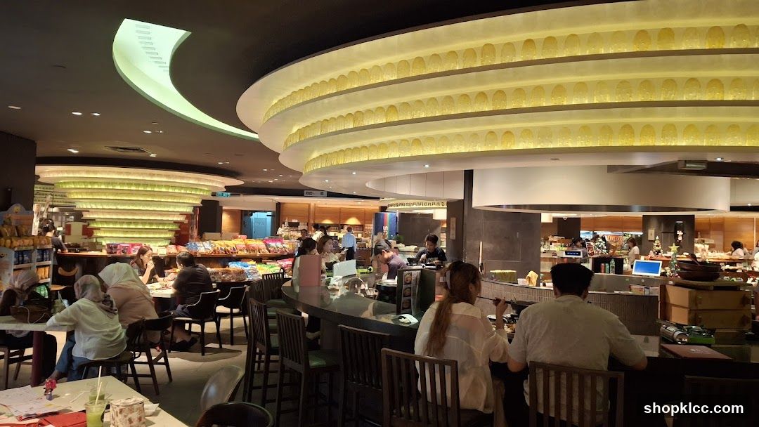 Restaurant Interior with Bar Seating