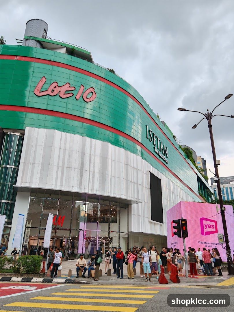 Lot 10 and Isetan Department Store