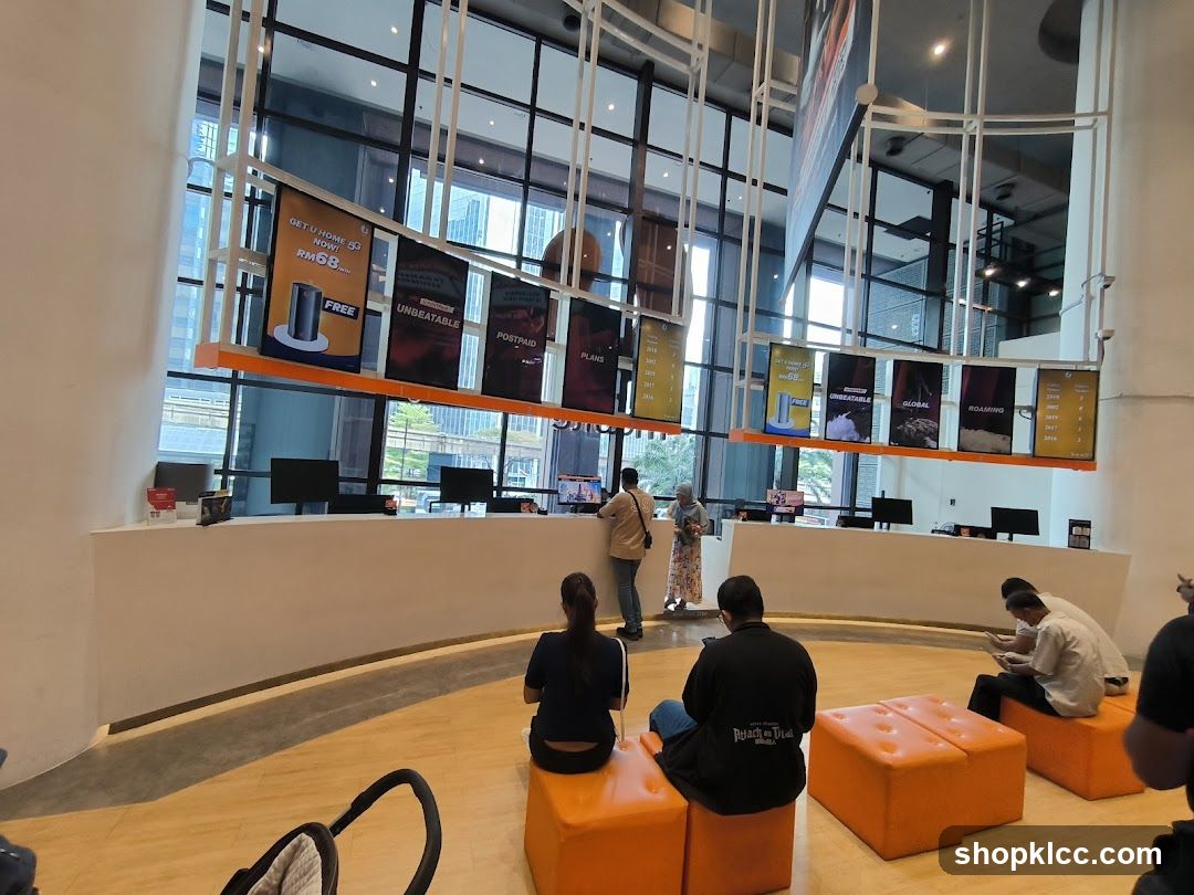 Telecommunications Store Interior