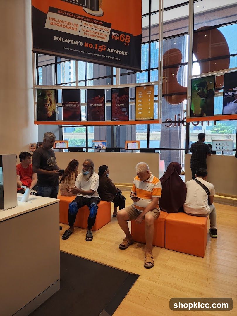 Telecommunications Store Interior