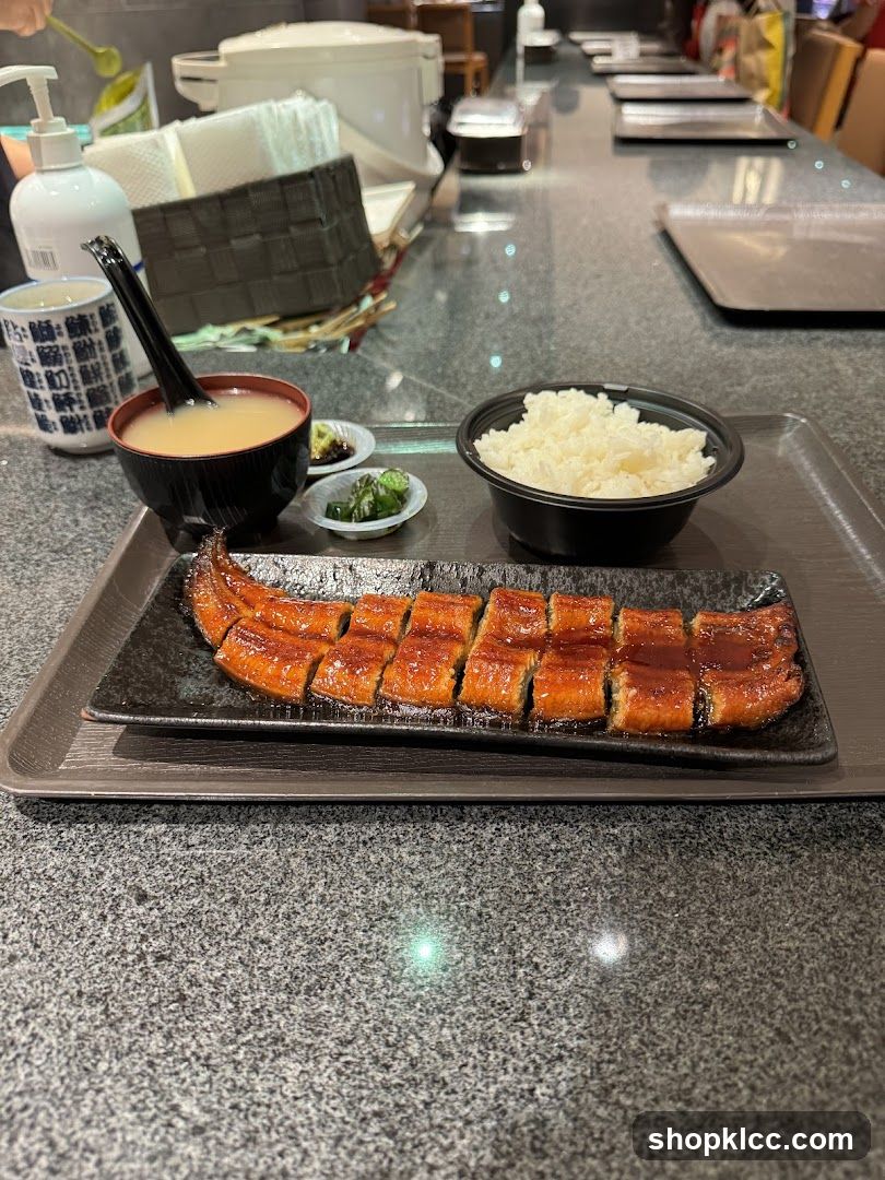 Unagi Donburi Meal