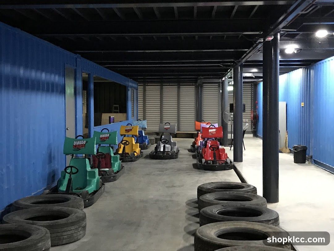 Go-Karts Lined Up