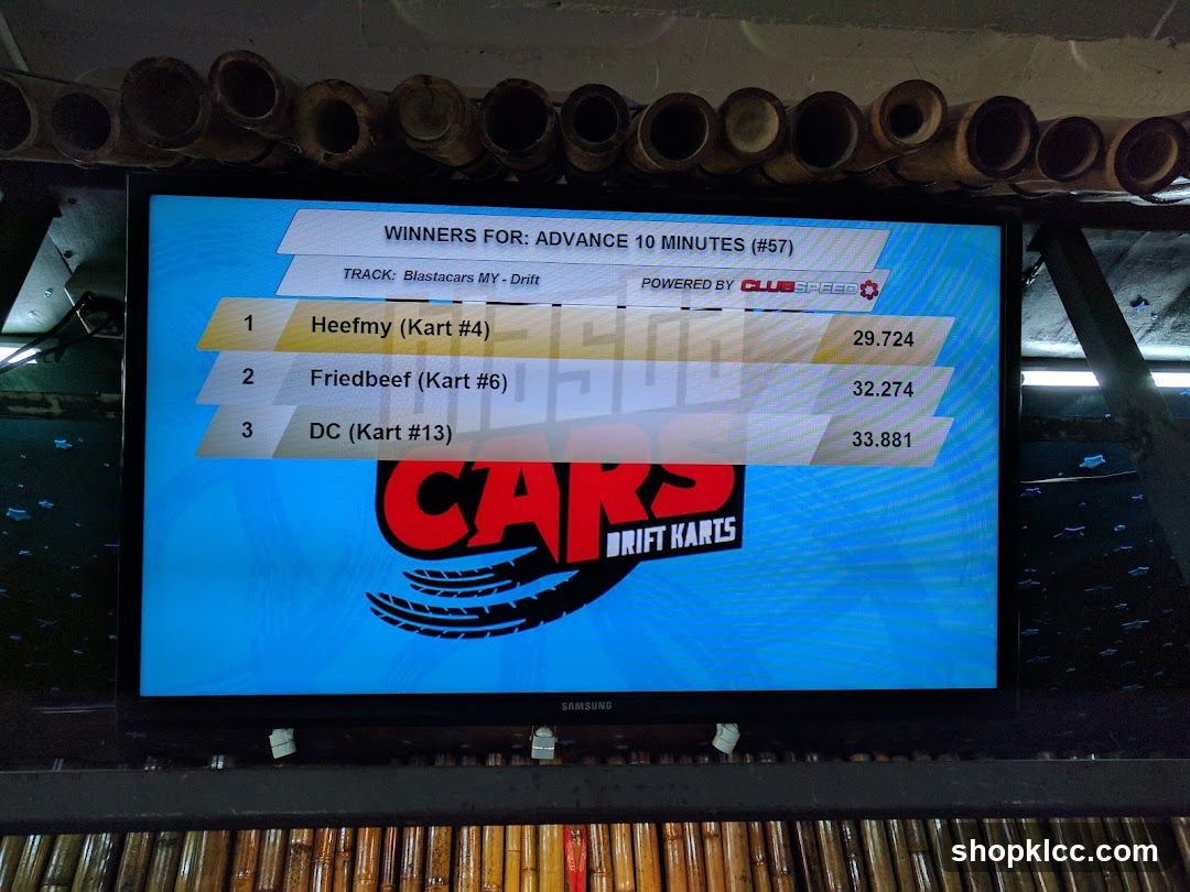 Drift Kart Race Winners