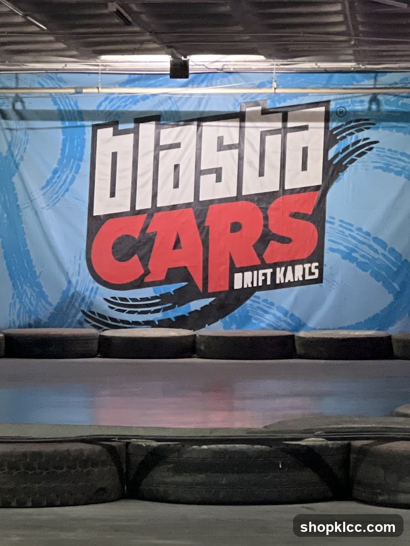 Blast Off Cars Drift Karts Banner