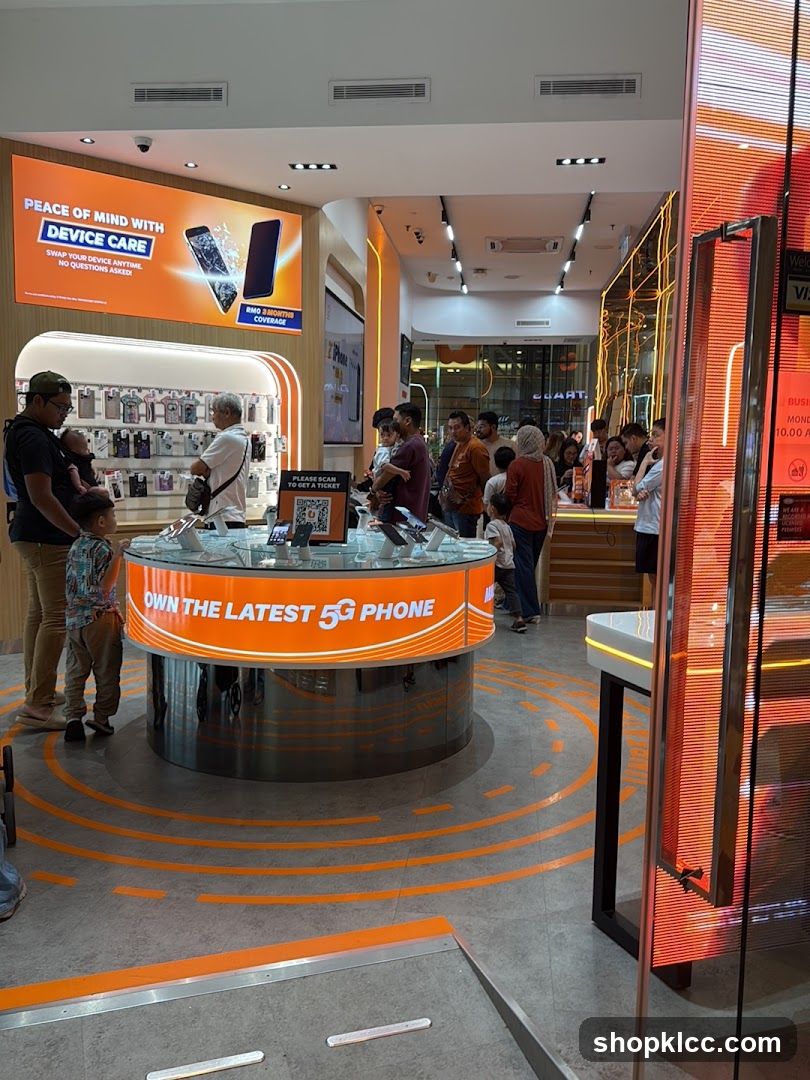 Phone Store Interior